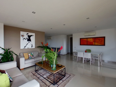 Apartamento En Villa Santos - Estrato 5 - 2Hab - 3Baños - Cuarto de Servicio