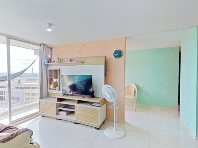 Apartamento En Soledad - Estrato 2 - 2Hab - 2Baños - Estudio.