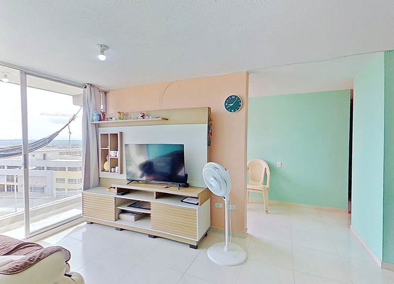 Apartamento En Soledad - Estrato 2 - 2Hab - 2Baños - Estudio.